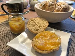 Basic recipe fruit spread from fruit powder lowcarb low calorie